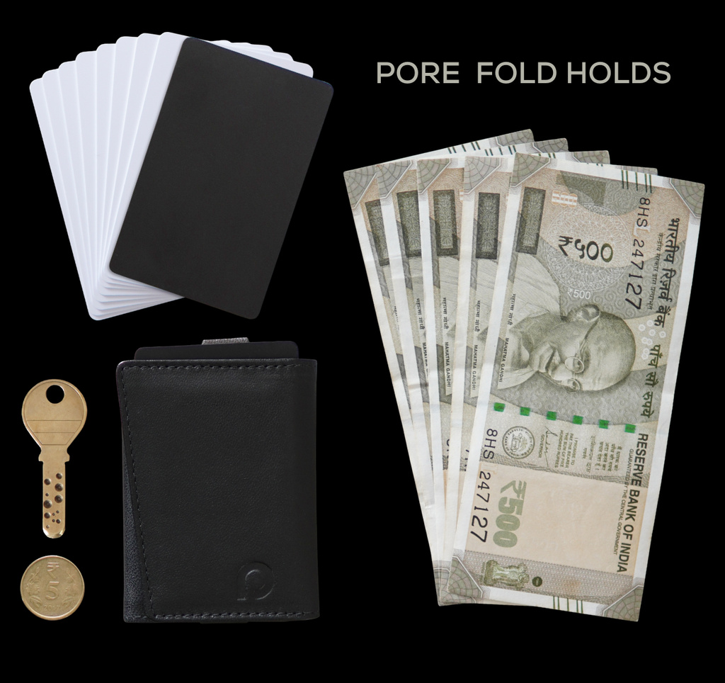 Wallet-Duo Black Brown