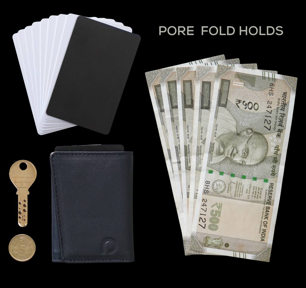 Wallet-Duo Blue Black