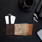 Wallet-Duo Bown Tan