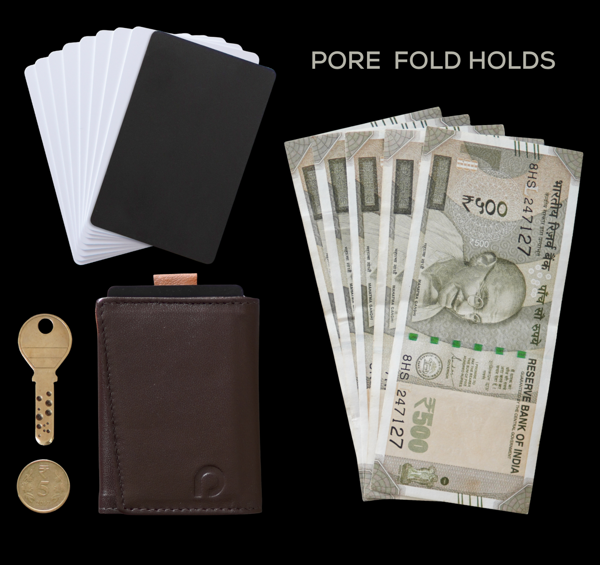 Wallet-Duo Bown Tan