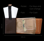 Wallet-Duo Bown Tan