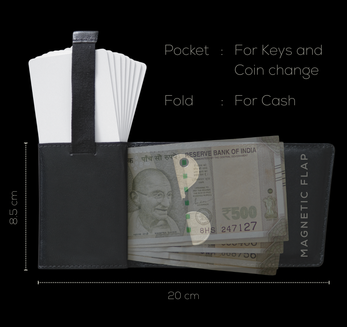 Pore-Fold-Solid Black