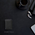 Pore-Fold-Solid Black