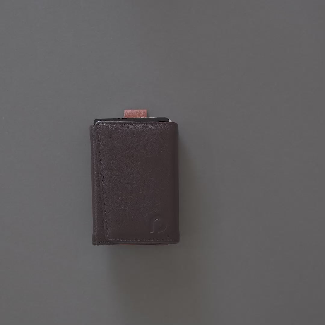 Wallet-Duo Bown Tan Blue Black Black Brown